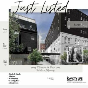 Just Listed! 1024 Clinton Street Hoboken