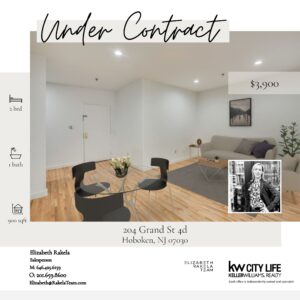 Under Contract! 204 Grand Street 4D, Hoboken