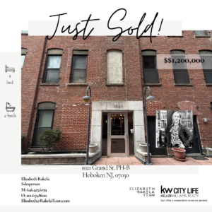 Just Sold! 1021 Grand St. PH-B Hoboken NJ, 07030